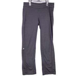 Athleta Pants Womens Small Stretch Flat Front High Waist Bootcut Leg Yoga